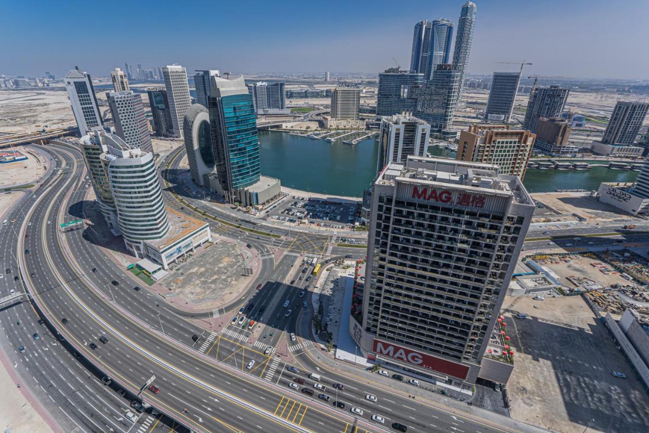 Higuests - Spacious Studio With City Views Near Dubai Mall Kültér fotó